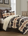 Yosemite - Full/Queen Reversible Quilt Set Set of 3 - Multi Color