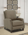 Melrose - Recliner Push Thru The Arm - Cashmere-Taupe