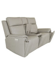Vernon - Power Reclining Loveseat With Console, Power Headrests, Lumbar, Heat & Massage