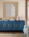 Commerce And Market - Paige Five-Door Credenza - Blue