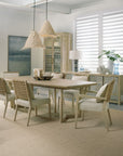 Surfrider - Rectangle Dining Table With 2-18" Leaves - Light Brown