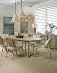 Surfrider - Woven Back Side Chair Set of 2 - Beige / Light Brown