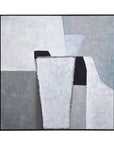 Landen Canvas Art - Gray