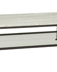Whitman - Rectangle Cocktail Table - White