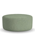 Pouf - Fabric Cocktail Ottoman - Olive