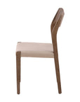 Miguel - Dining Chair - Light Brown / Beige