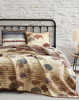 Home On The Range - Twin Reversible Quilt Set Set of 2 - Tan