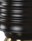 Foster - Black Glaze Table Lamp