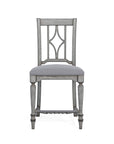 Plymouth - Counter Chair Set of 2 - Gray