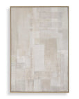 Erase - Canvas Abstract Art - Gray