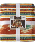 Campfire - Del Sol Campfire Sherpa Throw 6 Per Carton - Multi Color