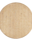 Retreat - Pole Rattan Round Dining Table With 1-20in Leaf