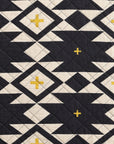 High Desert - King Reversible Quilt Set Set of 3 - Black