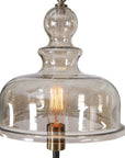 Elieser - Industrial Floor Lamp - Light Brown