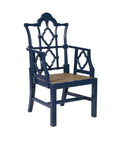 Italian - Arm Chair Set of 2 - Blue