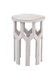 Lloyd - White Accent Table - White
