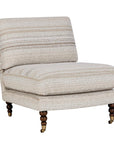 Chatsworth - Modern Slipper Chair - White