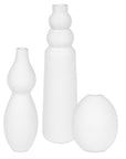 Forma - Ceramic Vases (Set of 3) - White