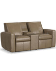 Aria - Power Reclining Loveseat With Console
