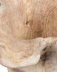 Teak Flow - Outdoor Bowl - White Wash