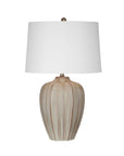 Camilo - Table Lamp - Beige / White
