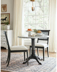 Charleston - Upholstered Seat Side Chair Set of 2 - Black