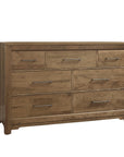 Crafted Cherry - 7 Drawers Dresser