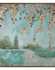 Peaceful - Landscape Art - Blue