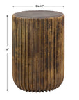 Peaks And Valleys - Accent Table - Gold