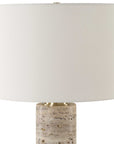 Cortado - Travertine Table Lamp