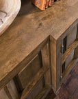 Melange - Nikos Credenza - Dark Brown