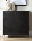 Beswick - 2 Door Cabinet - Black