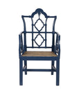 Italian - Arm Chair Set of 2 - Blue