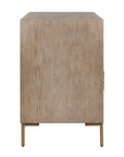 Alessia - Modern Side Table - Light Oak