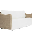 Sunset - Wicker Outdoor Sofa - Oatmeal / Oyster White