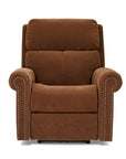 Bernard - Power Recliner With Power Headrest & Lumbar With Nailhed Trim