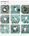 Bahati - Wood Wall Decor (Set of 9) - Blue