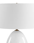 Avery - Glaze Table Lamp - White