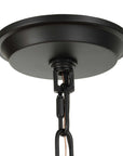 Evanston - 4 Light Indoor-Outdoor Pendant - Black