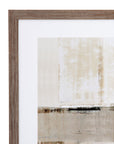 Custom Across The Abstract Bay I - Gray