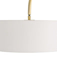 Huxford - Brass Arch Floor Lamp