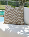 Argo - Outdoor Pillow - Toffee