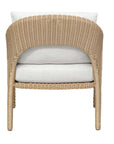 Kavali - Outdoor Wicker Lounge Chair - Woodtone