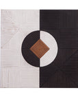 Mercury Wall Hanging - White / Black