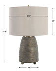 Gorda - Ceramic Table Lamp - Bronze