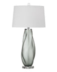 Gabon - Table Lamp - Pearl Silver