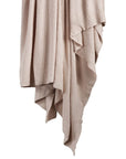 Cotton Knit - Full/Queen Blanket - Blush