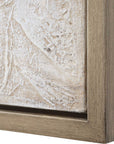 Desert Oasis - Abstract Canvas Art - Gray