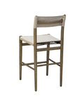 Prescott - Linen Counter Stool - Beige / Light Brown