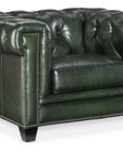 SS - Charleston Tufted Chair - Dark Green